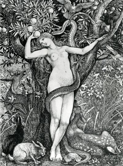 The Temptation of Eve by Walter Crane